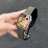 crazy-horse-pattern-dark-green-silicon-leather-folding-buckle