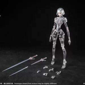 Domestic shell workshop AI agent maid type 1/12 moveable doll hand-made ornament two-dimensional peripheral model